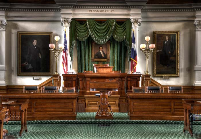 State Senate Dais
