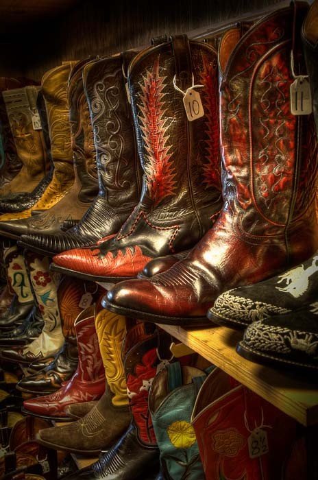 Cowboy Boots, Wimberley, Texas