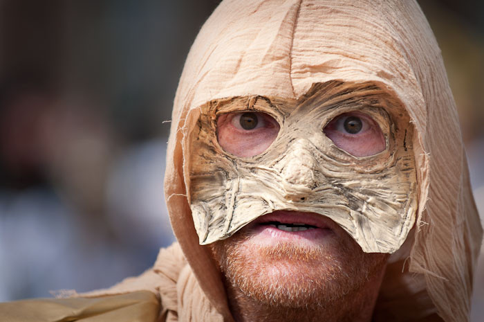 Scary Mummy, Lanimer Day, Lanark, Scotland