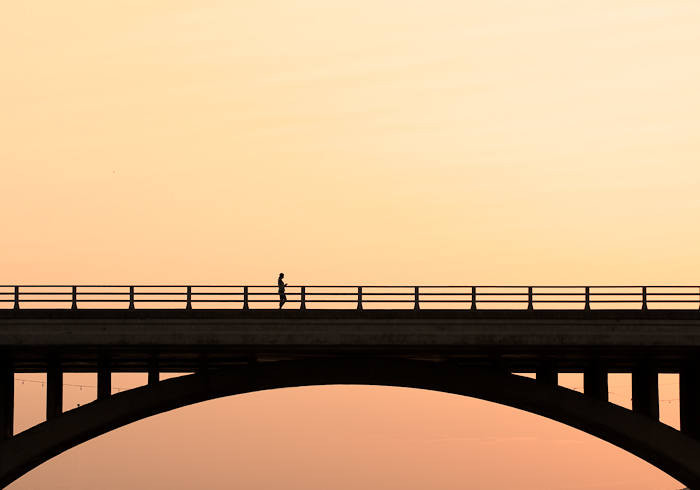 Waiting on the Bridge, Austin, TX