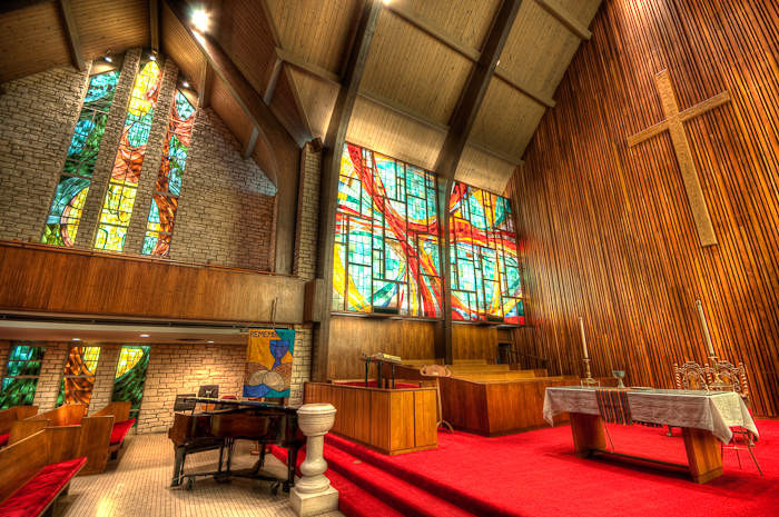 Stained Glass, Central Presbyterian Church, Austin