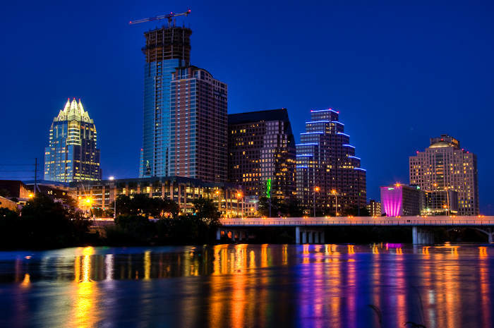 Austin Skyline at Dusk