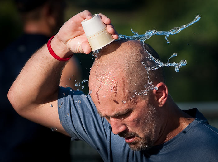 Cooling Down, Austin Marathon Relay 2009