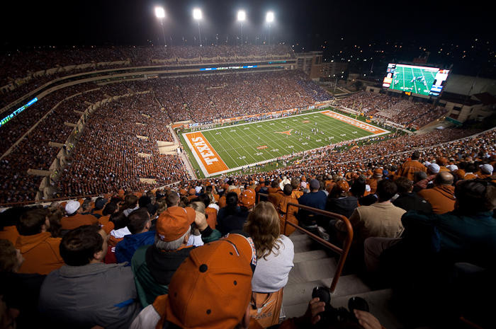 Capacity Crowd, Texas Memorial Stadium