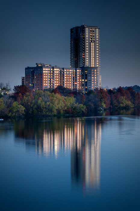 Town Lake Reflection, Austin
