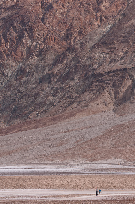 Mountains at Badwater Basin, Death Valley