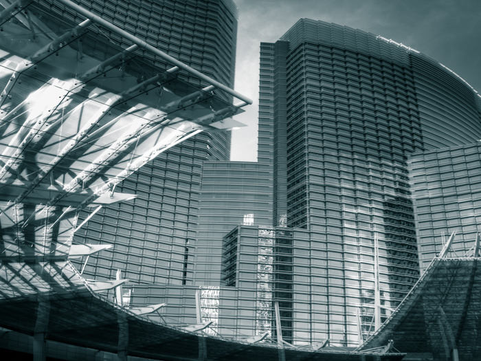 Aria Hotel, Las Vegas (IR HDR)