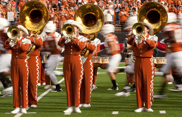The Longhorns Arrive, Austin, TX