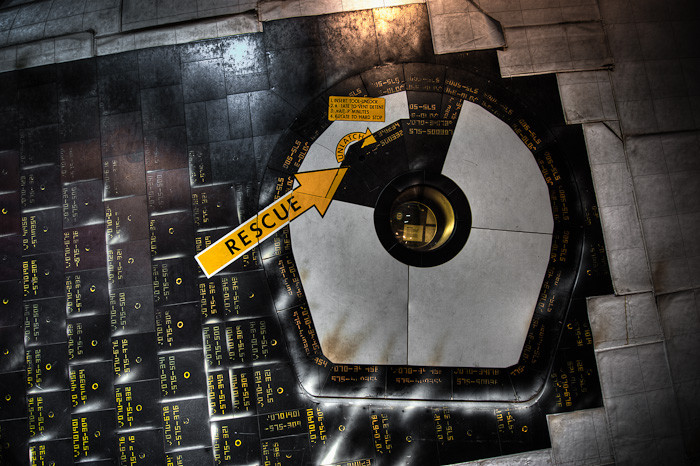 Orbiter Door, Space Center Houston