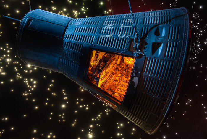 Mercury Capsule, Space Center Houston