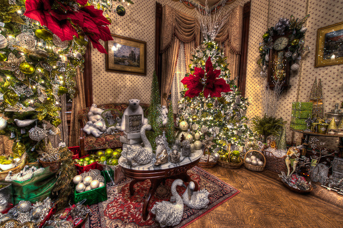 Christmas at the Caswell House - Cool Tones