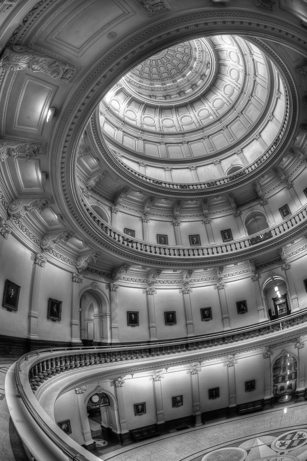 Texas State Capitol - Warped Railing