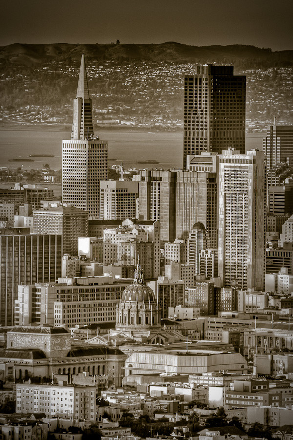 San Francisco in Monochrome