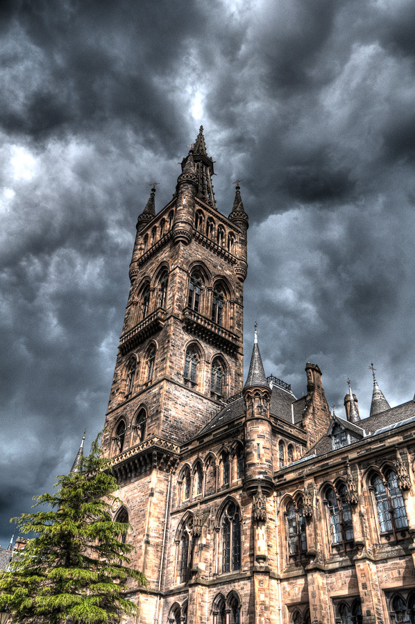 Glasgow University Tower