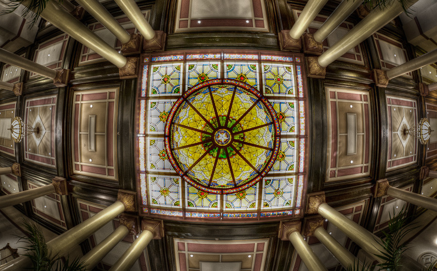 Driskill Hotel Ceiling, Austin