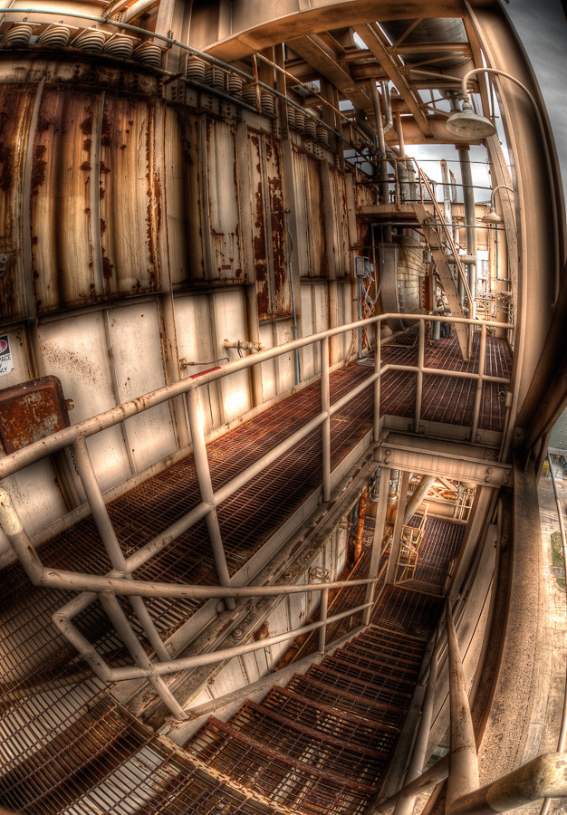 Stairs, Holly Street Power Plant, Austin