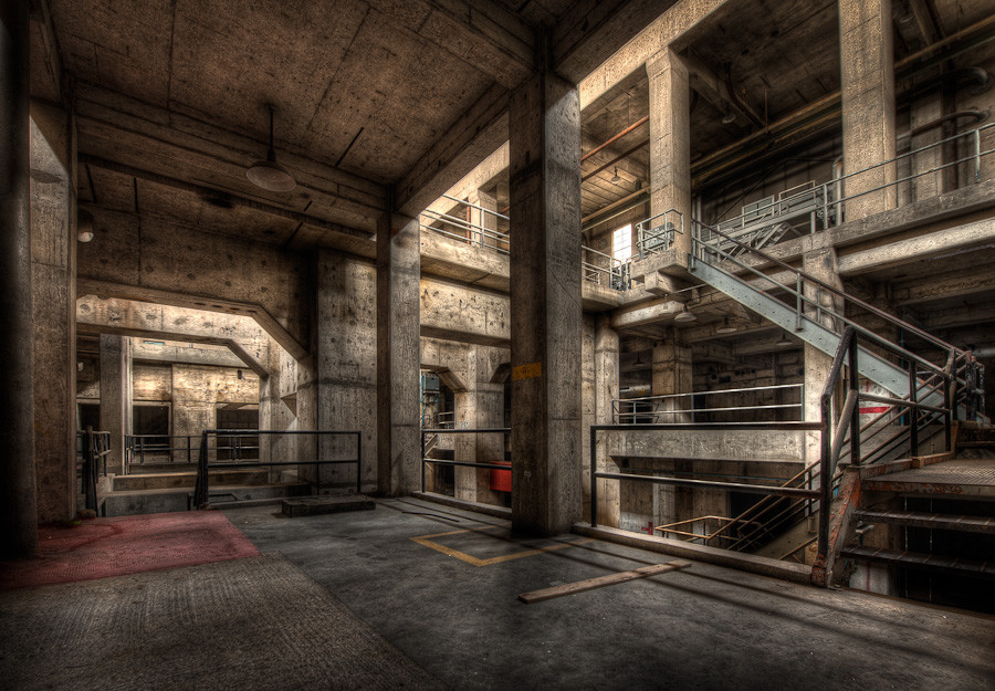 Beneath the Turbine Hall, Seaholm Power Plant, Austin