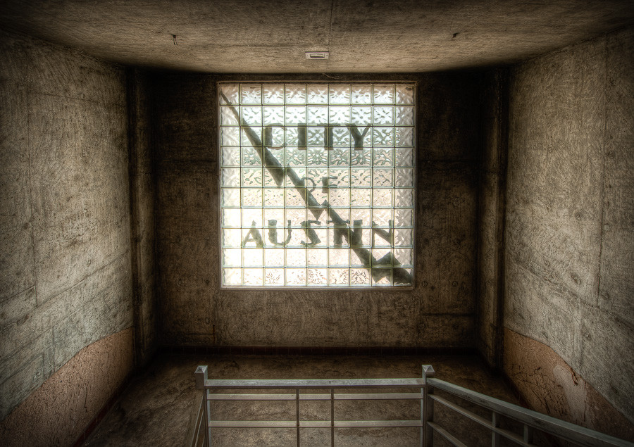 City of Austin Sign, Seaholm Power Plant