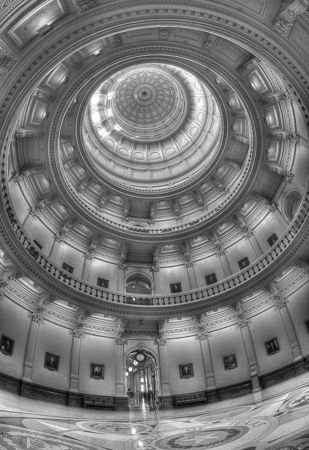 Capitol Rotunda - Floor to Ceiling, Austin