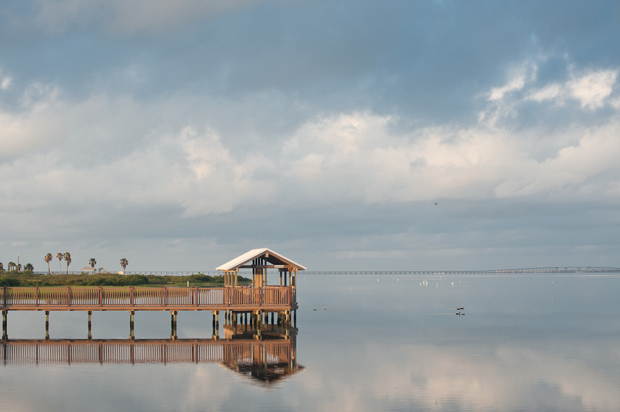 Bird Blind Reflection, South Padre Island