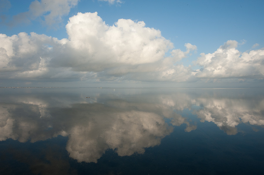Cumulus Reflection, South Padre Island