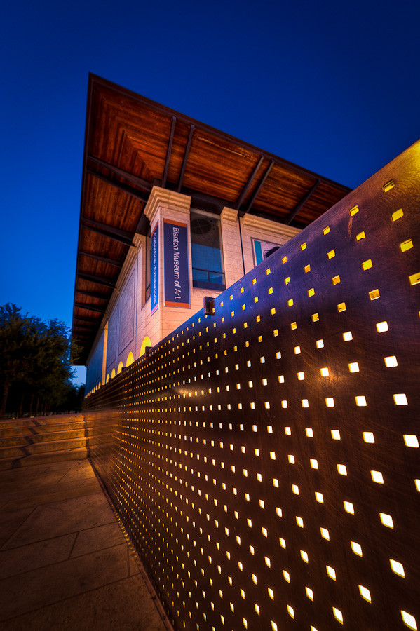 Blanton Museum in Blue Hour