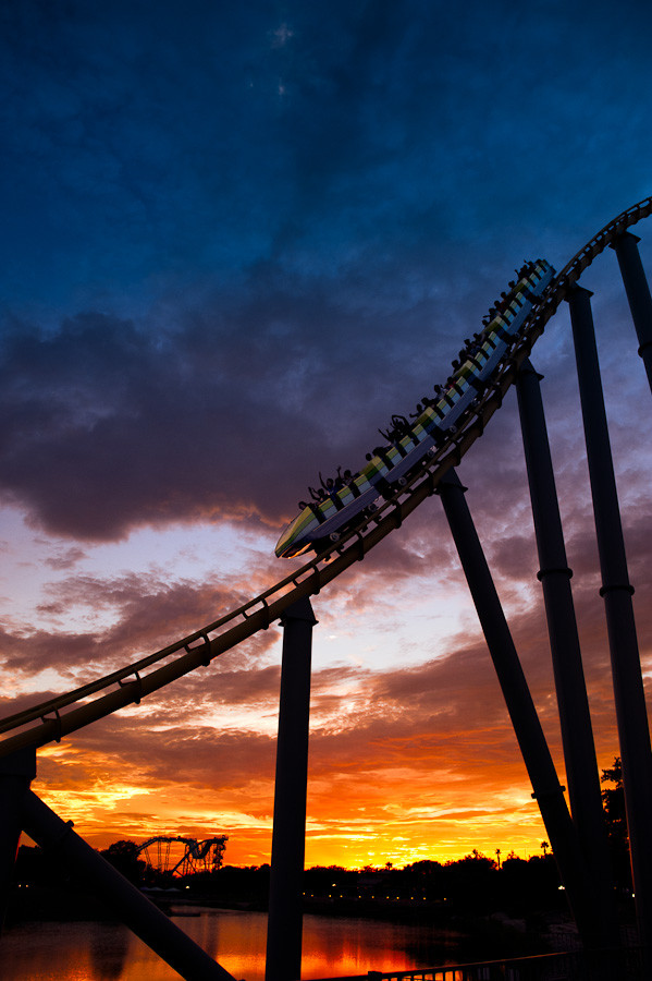 Sunset Ride, Sea World, San Antonio