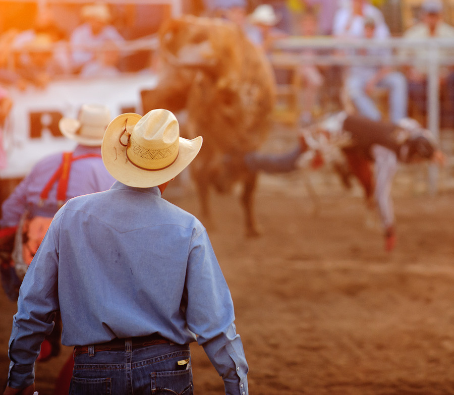 Watching the Action, Wimberley Rodeo