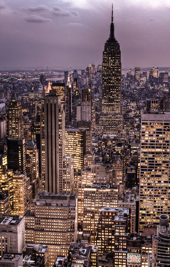 Empire State Building at Dusk