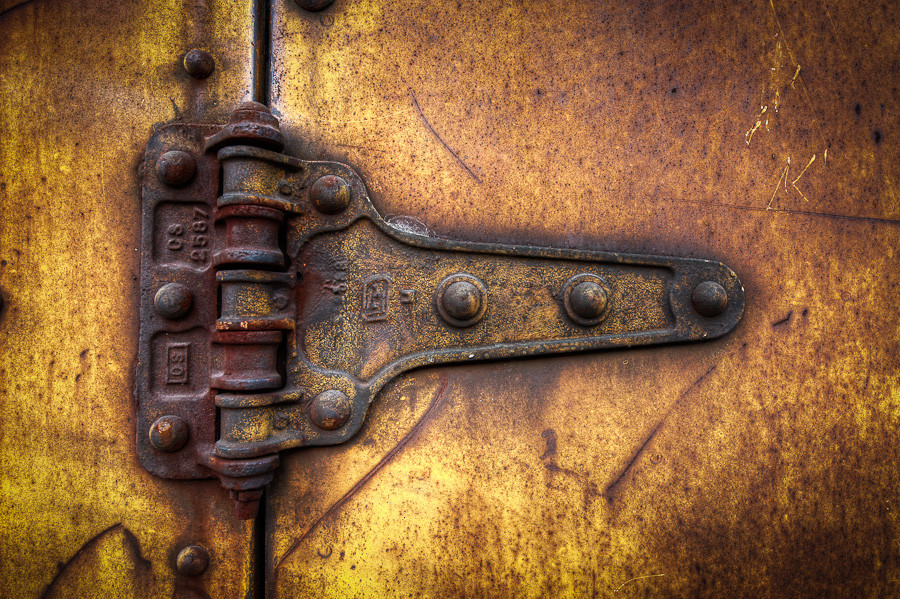 Rail Car Hinge