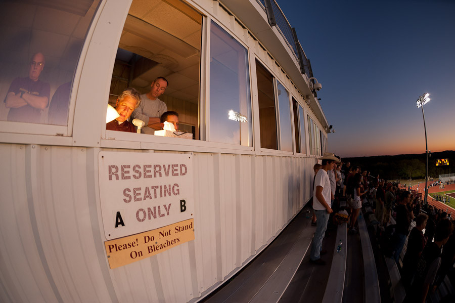 Announcers' Booth