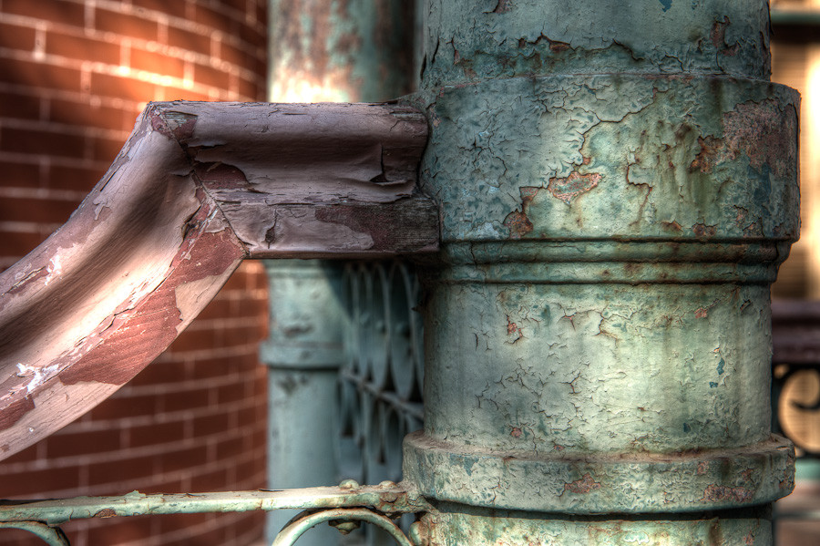 Peeling Railing, Littlefield House