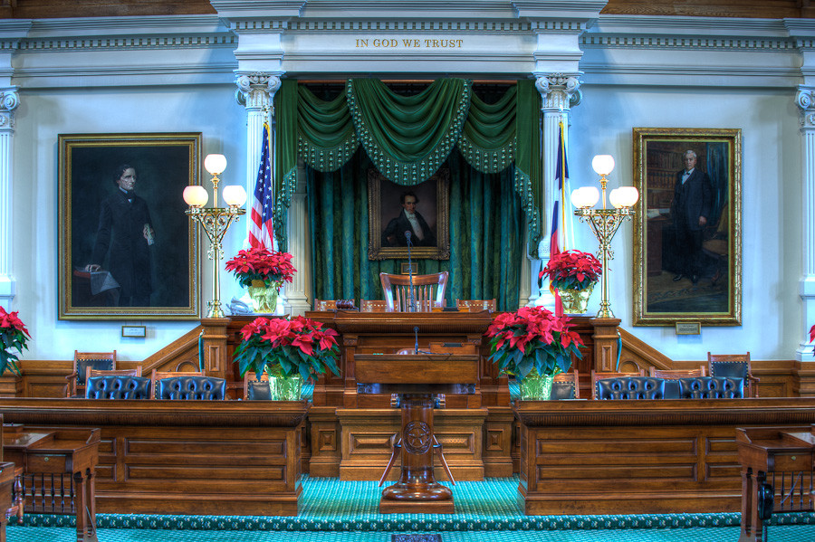 Texas State Capitol, Senate Chamber