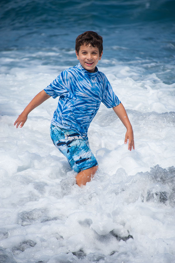 Drew in the Surf