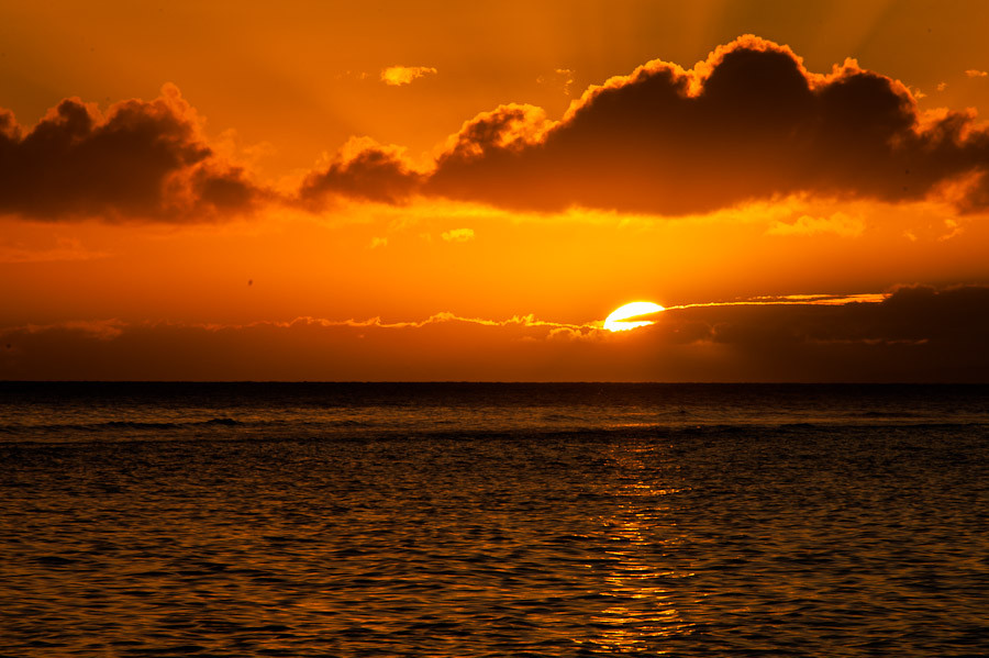 Sunset from Lahaina, Maui